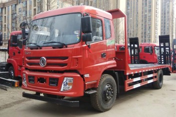 東風特商單橋平板運輸車