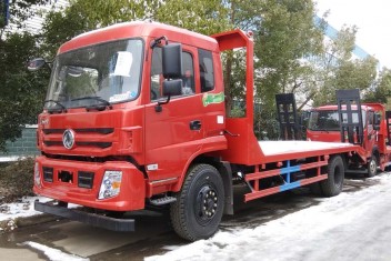 東風特商單橋平板運輸車