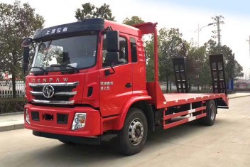 重汽豪曼單橋平板運(yùn)輸車