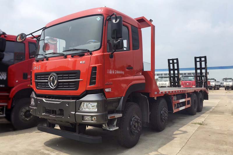 福田歐曼前四后八平板運(yùn)輸車