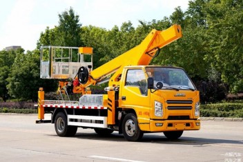 江鈴單排23米藍牌直臂高空作業(yè)車