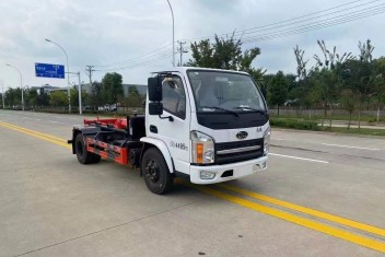 南駿藍牌重載勾臂垃圾車