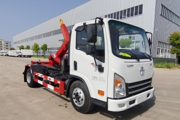 大運3300-3550軸距藍牌重載勾臂垃圾車
