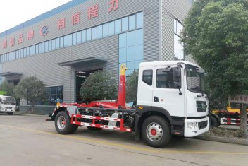 國六東風D9移動站勾臂車