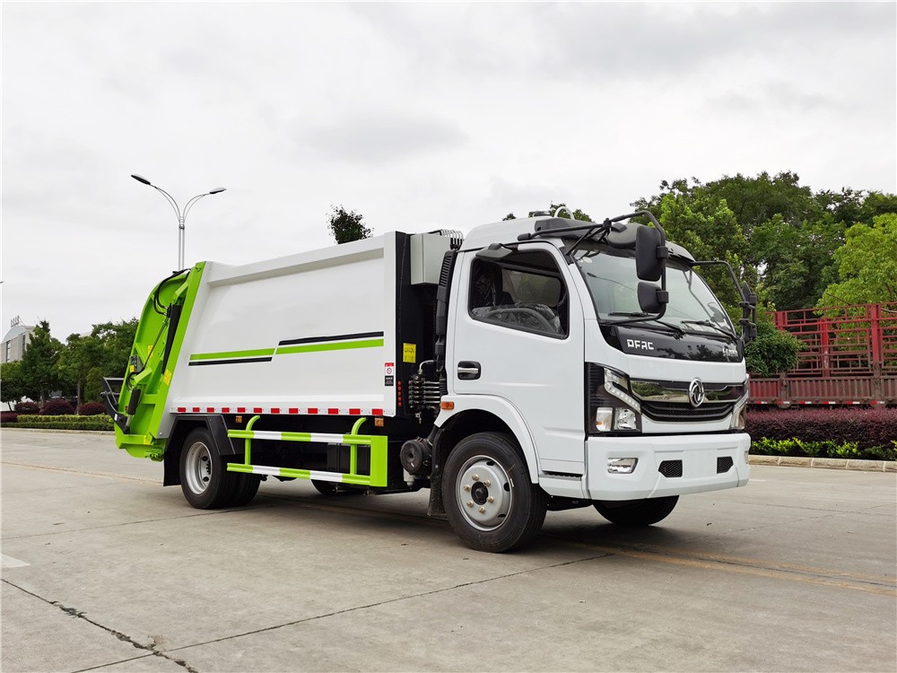 國六東風凱普特8方壓縮垃圾車