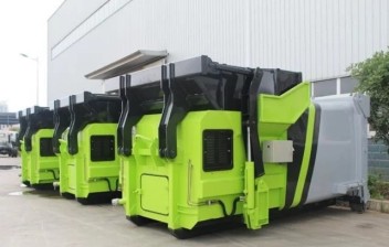 12方移動壓縮垃圾箱