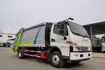 國六江淮駿鈴V7壓縮垃圾車