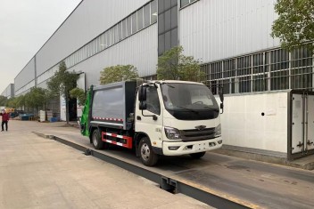 國六福田6方壓縮垃圾車