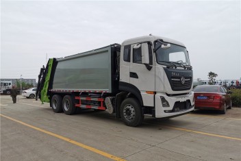 東風(fēng)后雙橋國(guó)六20方壓縮垃圾車(chē)