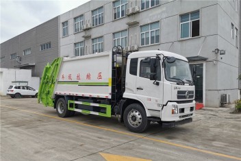 國(guó)六東風(fēng)天錦12方8噸壓縮式垃圾車(chē)