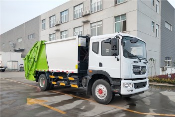 東風(fēng)多利卡國(guó)六12方壓縮式垃圾車(chē)