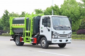國(guó)六東風(fēng)多利卡7方側(cè)裝壓縮垃圾車(chē)