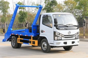 國六東風4方擺臂式垃圾車