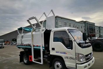 國(guó)六福田4方小卡之星3對(duì)接垃圾車(chē)