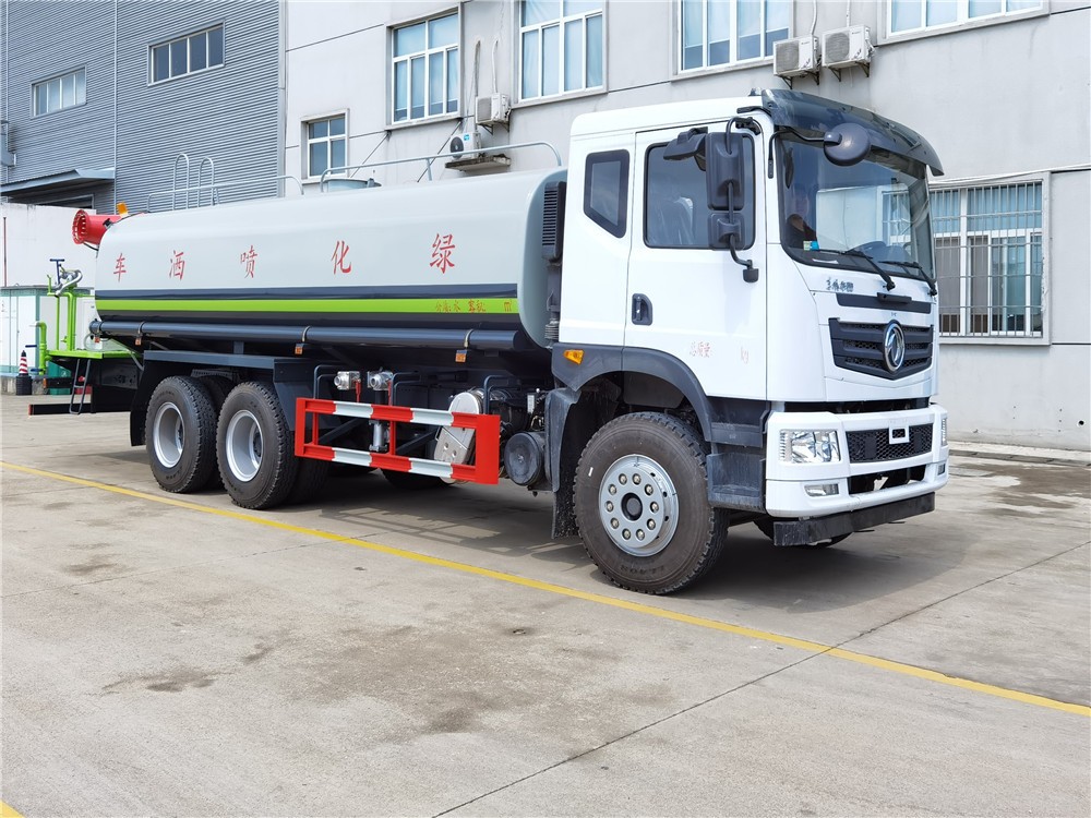 國六東風(fēng)后雙橋20方綠化噴灑車