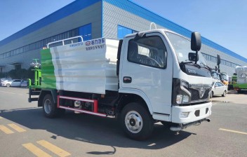 國六東風(fēng)7方藍(lán)牌灑水車