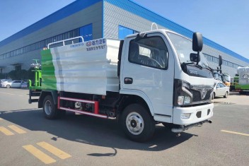 國六東風7方藍牌灑水車