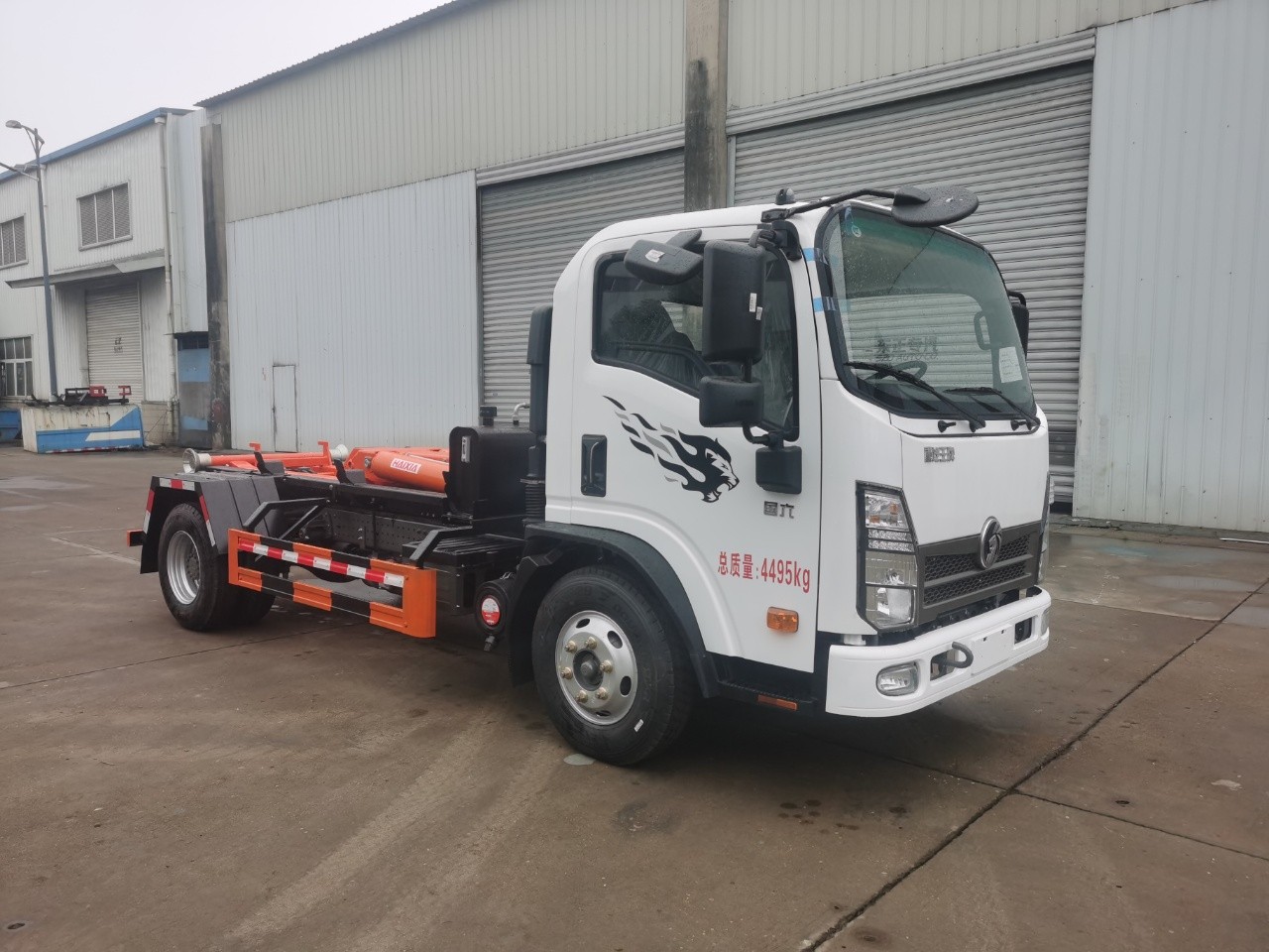 藍牌重汽王牌重載建筑垃圾車